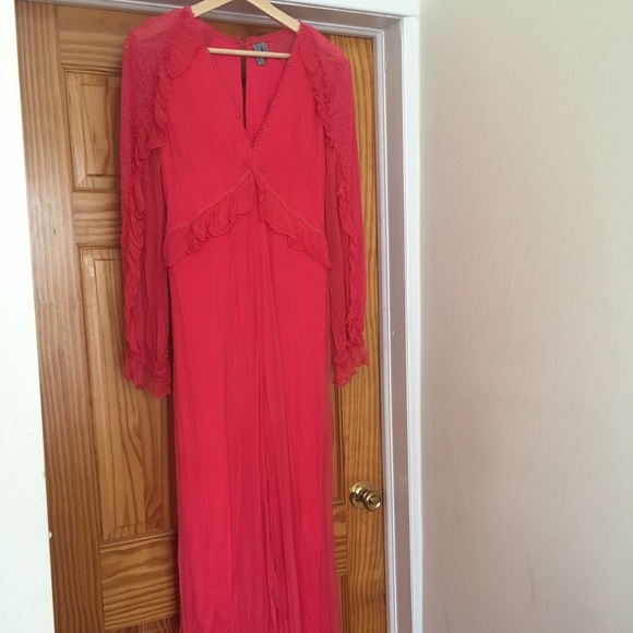 Never worn pink jumpsuit from Anthropologie - Picture 2 of 3